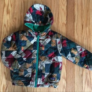 Patagonia Reversible jacket size 3T